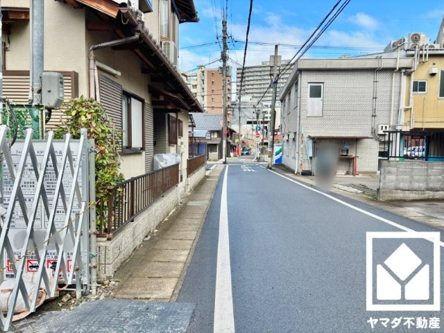 大津市長等３丁目　1期　2号棟の前面道路含む現地写真|10月25日　現地写真更新