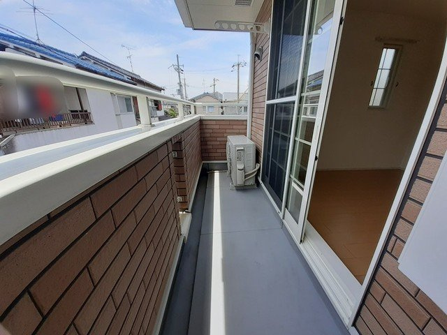 ディア・コートのバルコニー