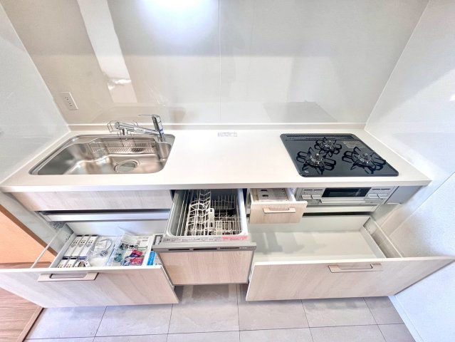シーアイマンション三郷弐番館B棟のキッチン
