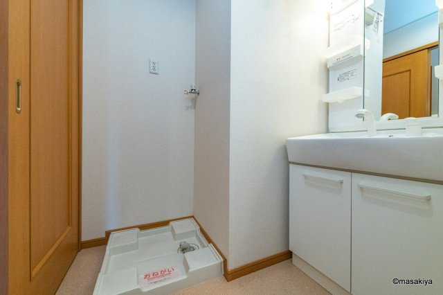 カーサセレノの洗面所