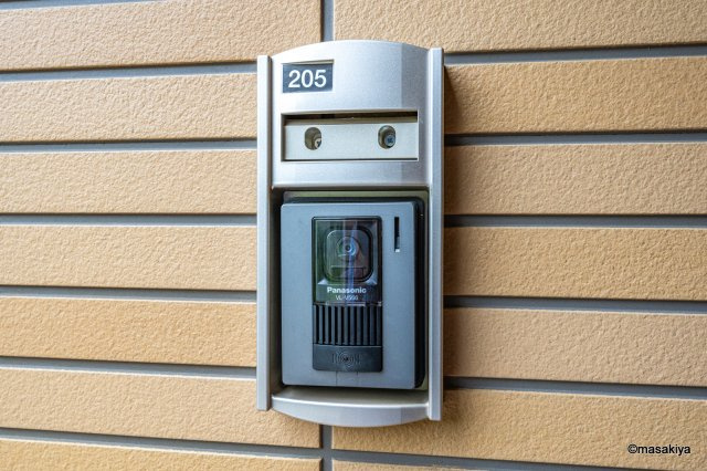 ガーデンハウス朝日山　Fのエントランス