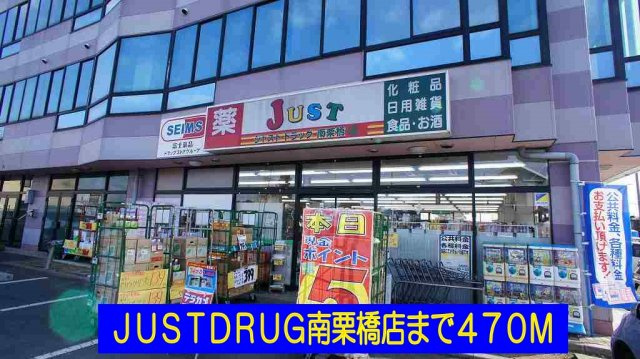 シャトーグリーンⅡの周辺|ＪＵＳＴ  ＤＲＵＧ南栗橋店まで470m