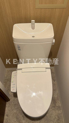 【トイレ】 | ZOOM下丸子 | ゆったりとした空間のトイレです