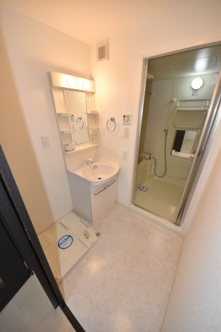 ウィルドゥ堺筋本町の洗面所