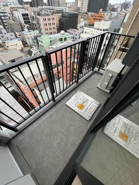 リテラス押上のバルコニー