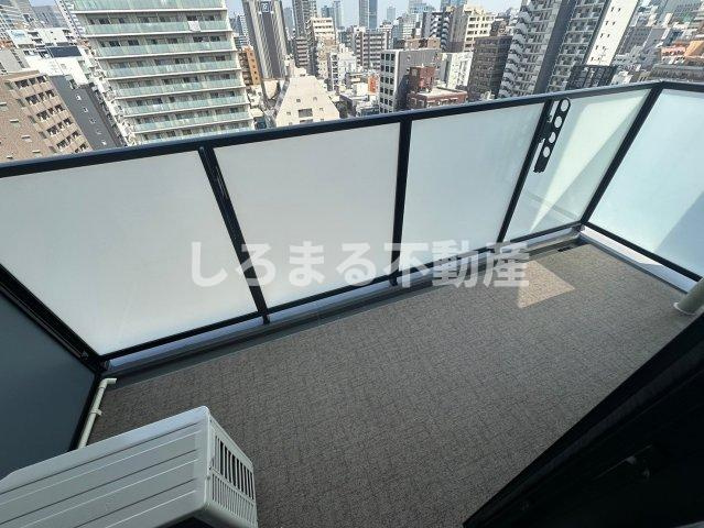 Metrosa京町堀のバルコニー