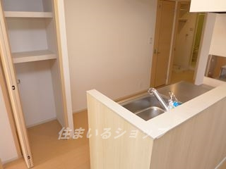 広島市安佐北区上深川町のアパートの設備|パントリー