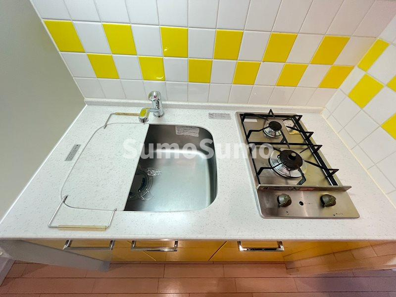 プレサンス三宮東アルバーナのキッチン