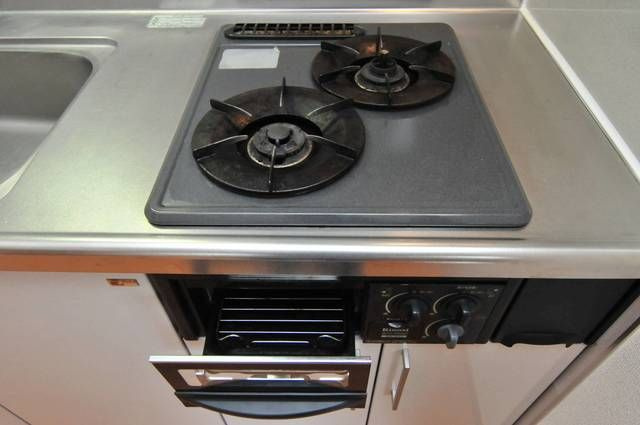 橘ビルのキッチン