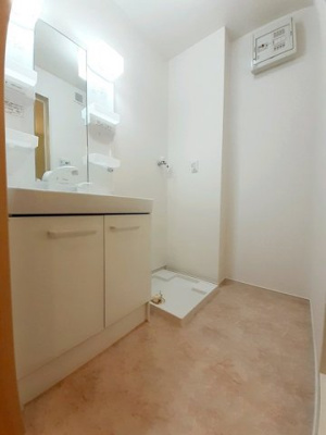 【洗面所】 | グリーンヒル朝霧 | 洗面所です