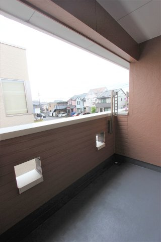 カトルセゾンのバルコニー