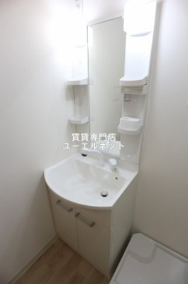 【独立洗面台】 | フジパレス庄内西町 | 清潔感ある独立洗面台で毎日気持ちよく♪