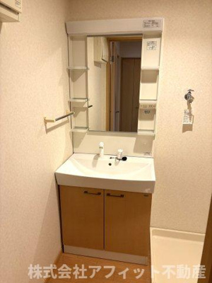 【洗面所】 | レジデンスＭＮ | 洗髪洗面化粧台