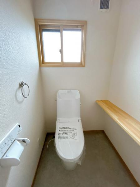 三戸郡階上町大字角柄折字南平のトイレ|【リフォーム済】トイレは新品に交換しました。