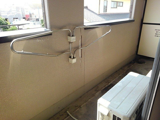 エトワール城東のバルコニー