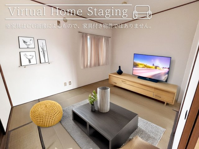 モンシャトー小山の和室|和室の家具配置イメージです