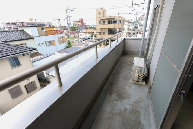 トーヨーハイツのバルコニー