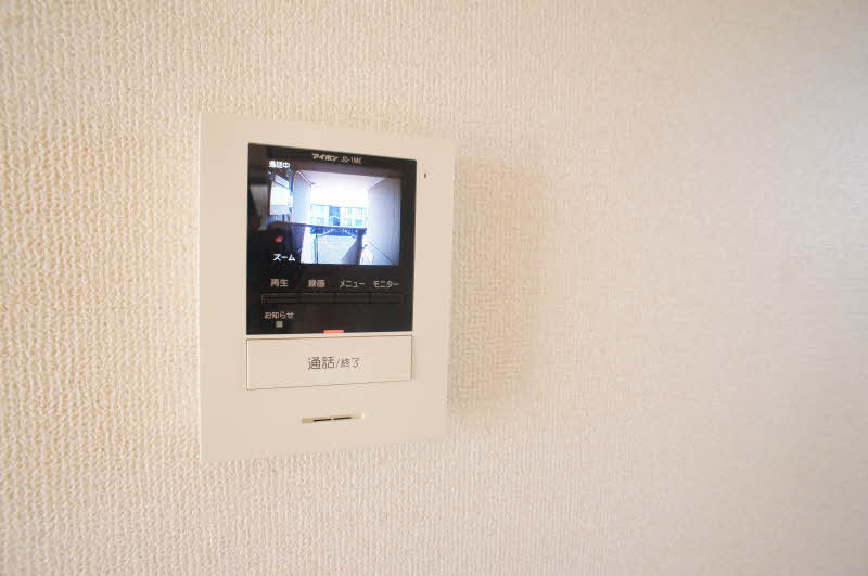 サニーコートダイドーDのセキュリティ|モニター付きインターホン
