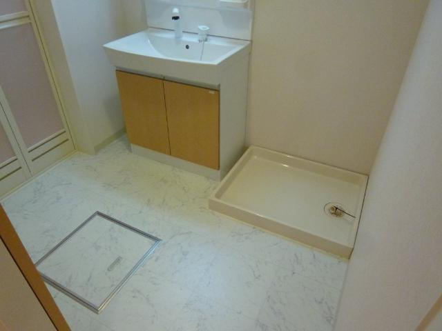 鹿沼市緑町２丁目のアパートのその他|脱衣所