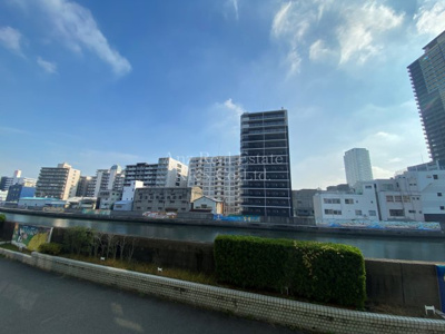 【展望】 | LA MAISON VERTE | バルコニーから見える景色です♪木津川が見えます♪