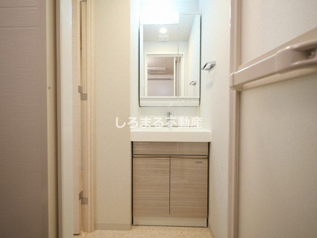 La Douceur玉造（旧ミラージュパレス玉造デフィ）の洗面所