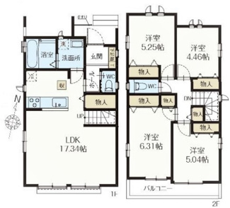 【間取り】 | 新座石神6期　全11棟　Ａ号棟 | 新座石神6期　全11棟　Ａ号棟