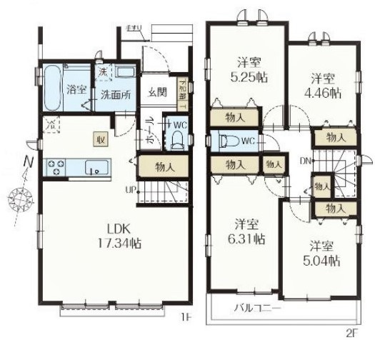 新座石神6期　全11棟　Ａ号棟