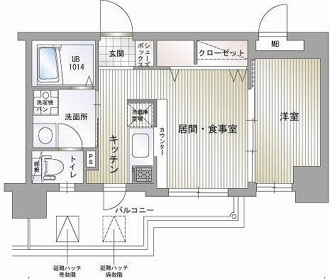 エンクレスト平尾Ⅱの間取り