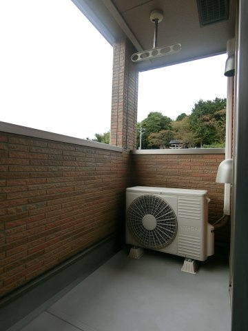 ラベンダー　Ａのバルコニー