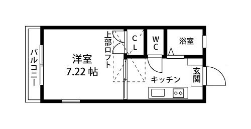シャトルＫの間取り