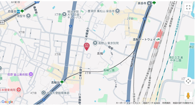 【地図】 | ★仲介手数料無料★高輪シティハウス（免震構造　大規模な再開発品川駅徒歩圏内）