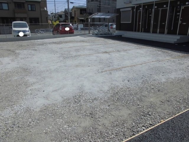 シン・オオヌキソウの駐車場