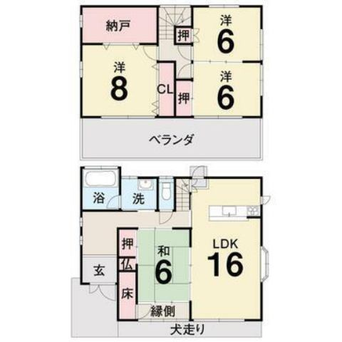 【間取り】 | 香南市野市町東佐古