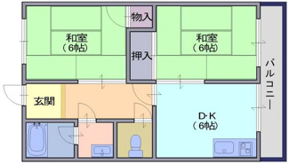 【間取り】 | 西田ニューハイツ
