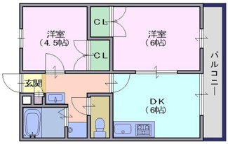 【間取り】 | レオパレス　浪漫