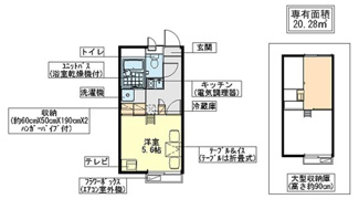 【間取り】 | レオパレス　スナッグビラ