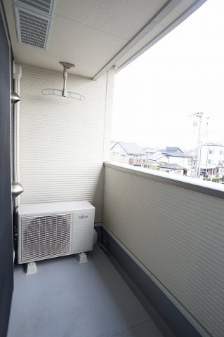 ネオプリンスのバルコニー|広々としたバルコニーです