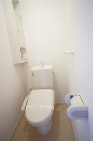 ネオプリンスのトイレ|ゆったりとした空間のトイレです