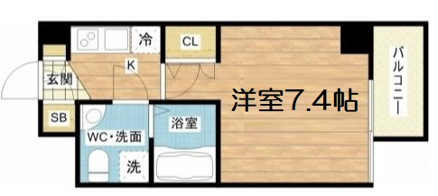 【間取り】 | ミュプレ北浜EAST
