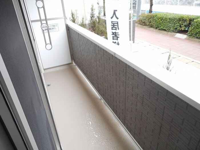 ベルエキップのバルコニー