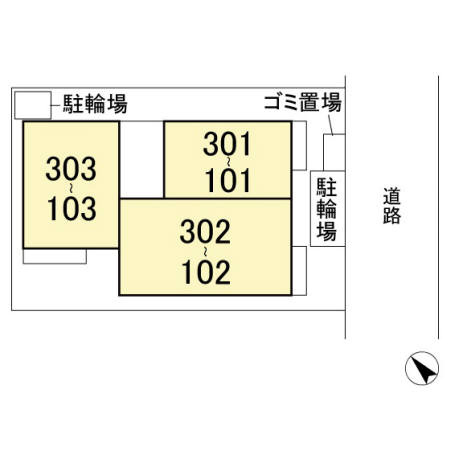 リヴェールの区画図