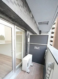 プレサンス立売堀パークシティのバルコニー