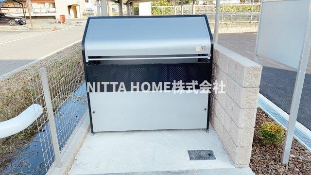 アンジュヴェールⅡのその他共用部分|敷地内ゴミ捨て場になります◇