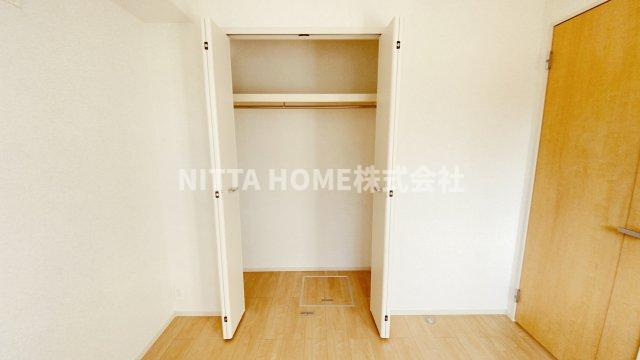 アンジュヴェールⅡの収納|ウォークインクローゼット完備です(^^)/