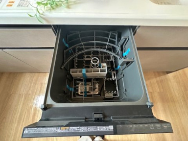 【新築戸建】　いわき市泉もえぎ台3期のその他|1号棟モデルハウス　食洗器は忙しい人に必須のお助けアイテム♪
