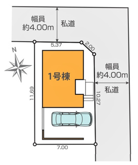 【区画図】 | 西東京市田無町9期　全1棟　1号棟 | 西東京市田無町9期　全1棟　1号棟