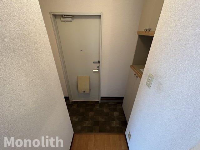 ファミールハイツ・フクダの玄関