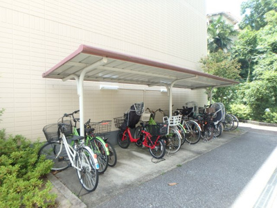 【その他共用部分】 | 岡田山ハイツＡ棟・Ｂ棟 | 駐輪場