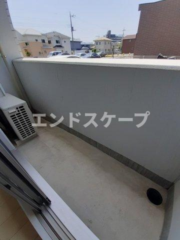 メゾン葵のバルコニー|高崎、前橋のお部屋探しはエンドスケープまで！お客様の理想お聞かせ下さい♪