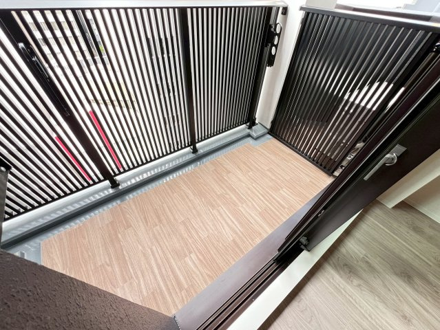 CREATIF堂島のバルコニー